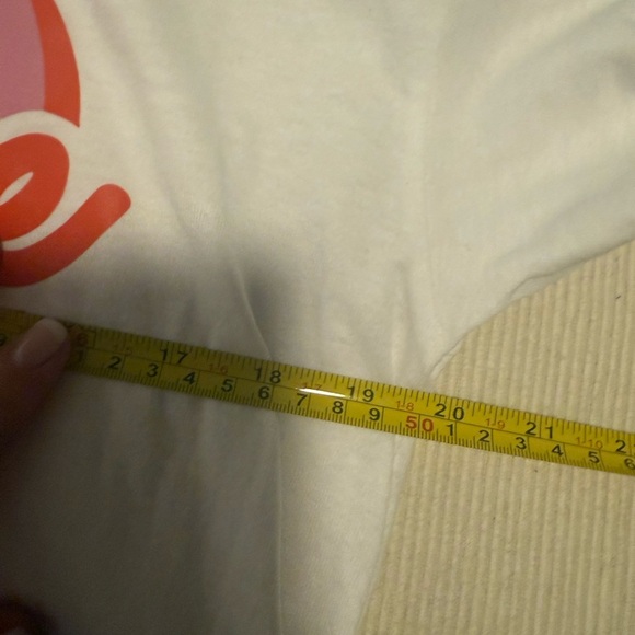 Swiftie White and Pink Long Sleeve Tees with Heart Design - Picture 5 of 6